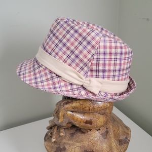 American Eagle plaid hat. O/S